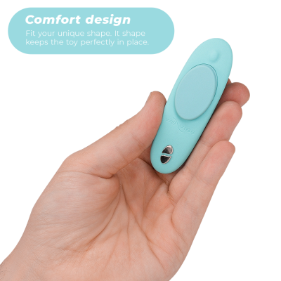 WE-VIBE - MOXIE + CLITORAL VIBRATOR AQUA - D-235691 - Dona Pimenta