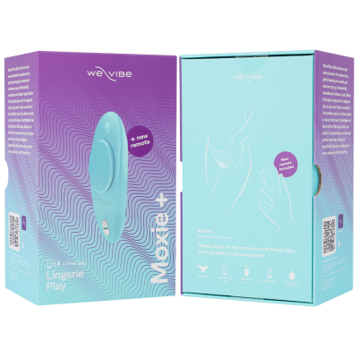 WE-VIBE - MOXIE + CLITORAL VIBRATOR AQUA - D-235691 - Dona Pimenta