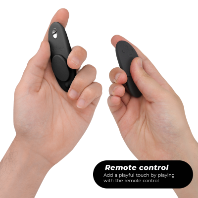 WE-VIBE - MOXIE + CLITORAL VIBRATOR SATIN BLACK - D-235692 - Dona Pimenta