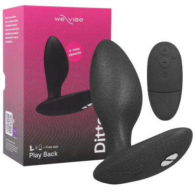 WE-VIBE - VECTOR+ MASSAGER VIBRANTE DE PRÓSTATA PRETO - D-235697 - Dona Pimenta