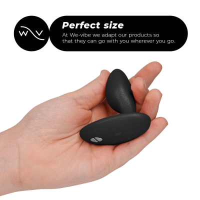 WE-VIBE - VECTOR+ MASSAGER VIBRANTE DE PRÓSTATA PRETO - D-235697 - Dona Pimenta