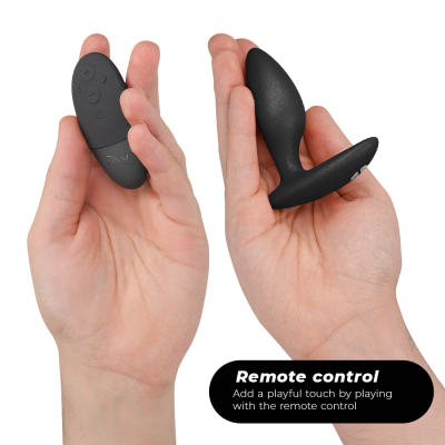 WE-VIBE - VECTOR+ MASSAGER VIBRANTE DE PRÓSTATA PRETO - D-235697 - Dona Pimenta