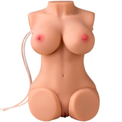 XISE - WENDY SUCKING TORSO FEMININO COM VIBRAÇÃO E CONTROLE REMOTO 6 KG - D-242983 - Dona Pimenta