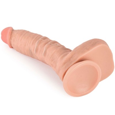 XISE - CLAUDE DILDO REALISTA DE DUPLA DENSIDADE 16,5 CM - D-243031 - Dona Pimenta