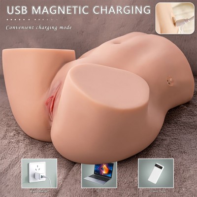XISE - ETHEL THRUSTING MASTURBADOR VAGINA REALISTA COM VIBRAÇÃO MULTI-POSIÇÕES - D-242993 - Dona Pimenta