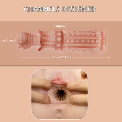 XISE - ETHEL THRUSTING MASTURBADOR VAGINA REALISTA COM VIBRAÇÃO MULTI-POSIÇÕES - D-242993 - Dona Pimenta