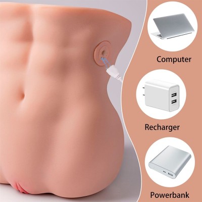 XISE - LYDIA VAGINA FEMININA MASTURBADOR COM IMPULSO 25 CM - D-242998 - Dona Pimenta