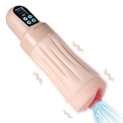 XISE - SUCTROKER V3.0 III MASTURBADOR VAGINA COM VIBRAÇÃO - D-243013 - Dona Pimenta