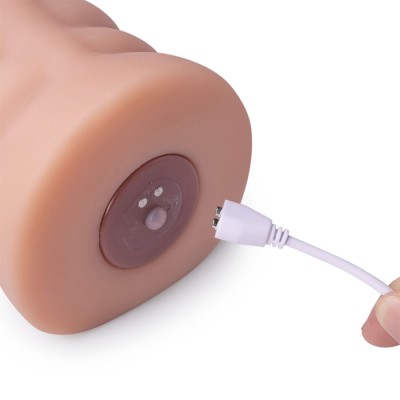 XISE - RAMAR VAGINA MASTURBADOR COM VIBRAÇÃO - D-243018 - Dona Pimenta