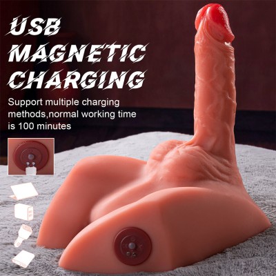 XISE - MICHAEL DILDO REALISTA E MASTURBADOR DE ÂNUS COM IMPULSIONAMENTO 15 CM - D-243006 - Dona Pimenta