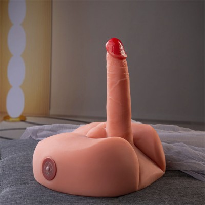 XISE - MEL DILDO REALISTA MASTURBADOR COM VIBRAÇÃO 25 CM - D-243007 - Dona Pimenta