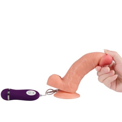 SHEQU - DILDO VIBRADOR IRON DRAGON COM CONTROLE REMOTO 17,5 CM - D-243041 - Dona Pimenta