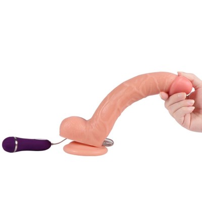 SHEQU - OPTIMUS DILDO VIBRATÓRIO COM CONTROLE REMOTO 28 CM - D-243042 - Dona Pimenta