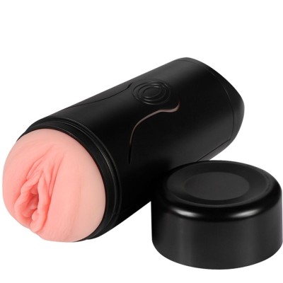 SHEQU - MASTURBADOR FANNY VAGINA COM VIBRAÇÃO - D-243026 - Dona Pimenta
