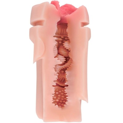 SHEQU - MASTURBADOR FANNY VAGINA COM VIBRAÇÃO - D-243026 - Dona Pimenta