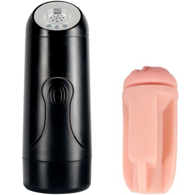 SHEQU - MASTURBADOR FANNY VAGINA COM VIBRAÇÃO - D-243026 - Dona Pimenta