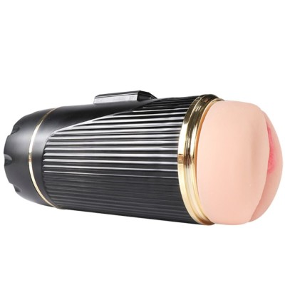 SHEQU - KAY MASTURBADOR DUPLO COM BOCA DUPLA E VIBRAÇÃO DE VAGINA - D-243028 - Dona Pimenta