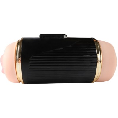 SHEQU - KAY MASTURBADOR DUPLO COM BOCA DUPLA E VIBRAÇÃO DE VAGINA - D-243028 - Dona Pimenta