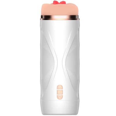 SHEQU - MASTURBADOR VAGINA RILEY COM VIBRAÇÃO E ONDAS ESTIMULANTES - D-243030 - Dona Pimenta