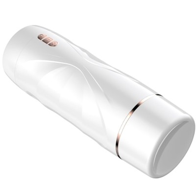 SHEQU - MASTURBADOR VAGINA RILEY COM VIBRAÇÃO E ONDAS ESTIMULANTES - D-243030 - Dona Pimenta