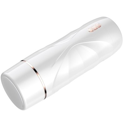 SHEQU - MASTURBADOR VAGINA RILEY COM VIBRAÇÃO E ONDAS ESTIMULANTES - D-243030 - Dona Pimenta