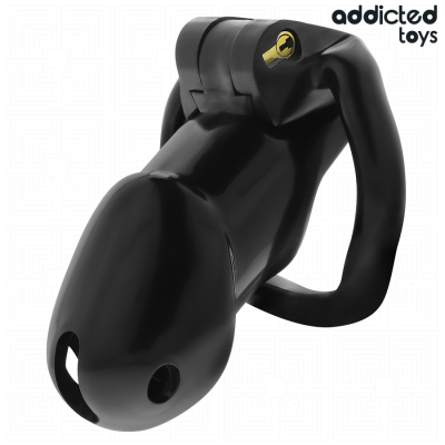 ADDICTED TOYS LOCKED - GAIOLA DE PÉNIS CELL MINDNIGHT TAMANHO L - D-242956 - Dona Pimenta