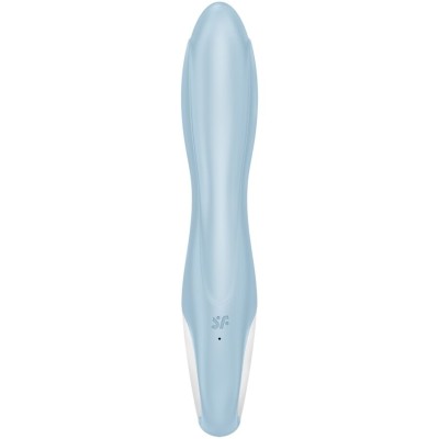SATISFYER - BOMBA DE AR BUNNY 1 COELHO INFLÁVEL VIBRADOR AZUL - D-242808 - Dona Pimenta