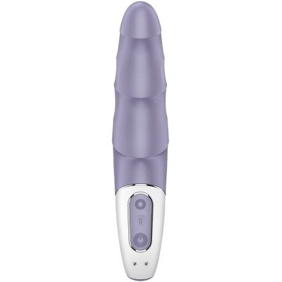SATISFYER - BOMBA DE AR VIBRADOR 1 VIBRADOR INFLÁVEL PONTO G ROXO - D-242809 - Dona Pimenta