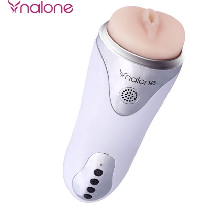 NALONE - MAGICIAN MASTURBATOR COM VIBRAÇÃO BRANCO - D-241208 - Dona Pimenta