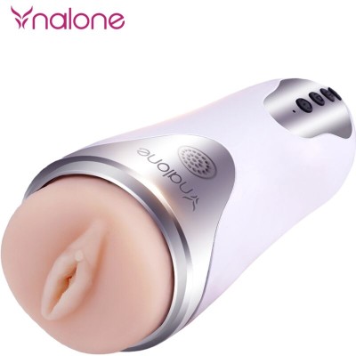 NALONE - MAGICIAN MASTURBATOR COM VIBRAÇÃO BRANCO - D-241208 - Dona Pimenta