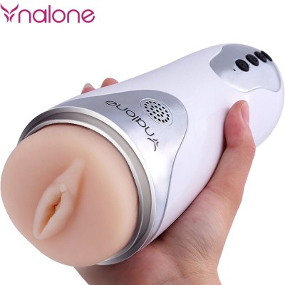 NALONE - MAGICIAN MASTURBATOR COM VIBRAÇÃO BRANCO - D-241208 - Dona Pimenta