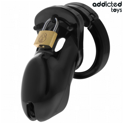 ADDICTED TOYS LOCKED - GAIOLA PARA PÉNIS FORBIDDEN VAULT 10 CM - D-242954 - Dona Pimenta