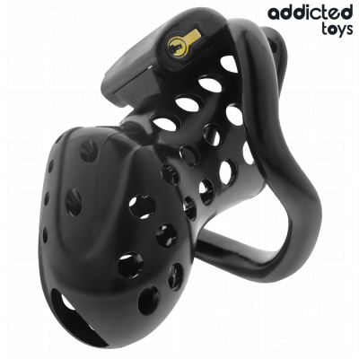 ADDICTED TOYS LOCKED - GAIOLA DE PÉNIS OCO COM CORRENTE 10,5 CM - D-242963 - Dona Pimenta
