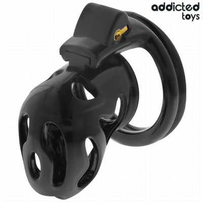 ADDICTED TOYS LOCKED - GAIOLA DE PÉNIS CRYPT SELADA 8 CM - D-242964 - Dona Pimenta