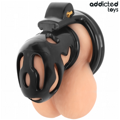 ADDICTED TOYS LOCKED - GAIOLA DE PÉNIS CRYPT SELADA 8 CM - D-242964 - Dona Pimenta