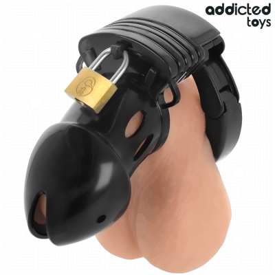 ADDICTED TOYS LOCKED - GAIOLA PARA PÉNIS CHASTITY DEPHHS 7,5 CM - D-242967 - Dona Pimenta