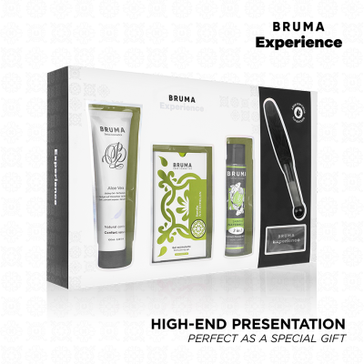 BRUMA XPERIENCE - KIT TENTAÇÃO DE MELANCIA DOCE COM POTENCIALIZADOR DE ORGASMO - D-243617 - Dona Pimenta