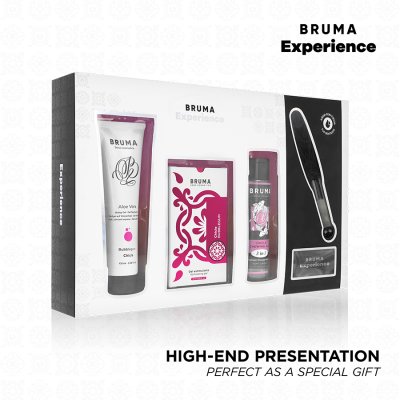 BRUMA XPERIENCE - KIT DE CHICLETE TENTAÇÃO COM POTENCIALIZADOR DE ORGASMO - D-243621 - Dona Pimenta