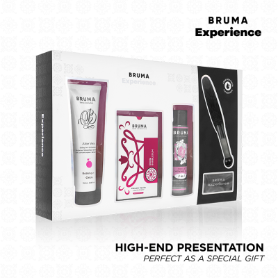 BRUMA XPERIENCE - KIT VIBRO-ORGASMICO DE CHICLETE DOCE TENTAÇÃO - D-243622 - Dona Pimenta