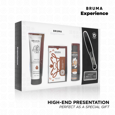 BRUMA XPERIENCE - KIT DOCE TENTAÇÃO BOLO AMERICANO VIBRO-ORGÃSMICO - D-243626 - Dona Pimenta