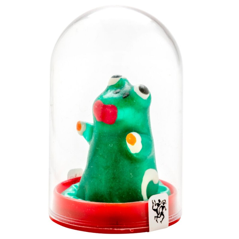 CONDOMERIE - PRESERVATIVOS NOVIDADES PINTADOS Ã MÃO SAPO MODELO 1 - D-243107 - Dona Pimenta CONDOMERIE - PRESERVATIVOS NOVIDADES PINTADOS Ã MÃO SAPO MODELO 1 - D-243107 - Dona Pimenta