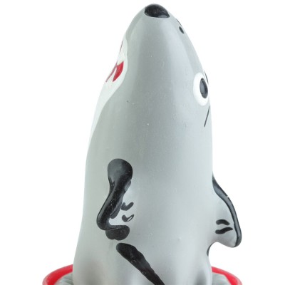 CONDOMERIE - PRESERVATIVOS NOVIDADES PINTADOS Ã MÃO MODELO TUBARÃO 1 - D-243115 - Dona Pimenta