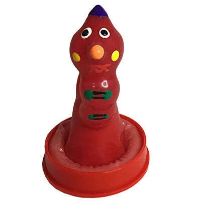 CONDOMERIE - PRESERVATIVOS NOVIDADES PINTADOS À MÃO MINHOCA - D-243118 - Dona Pimenta