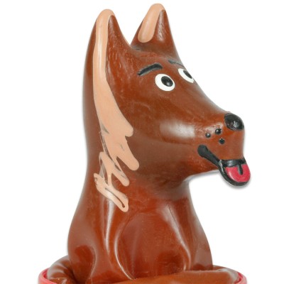 CONDOMERIE - PRESERVATIVOS NOVIDADES PINTADOS Ã MÃO CÃO - D-243122 - Dona Pimenta