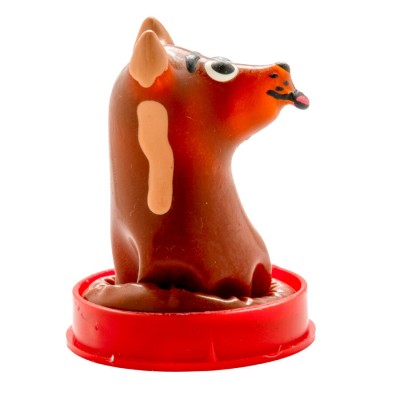 CONDOMERIE - PRESERVATIVOS NOVIDADES PINTADOS Ã MÃO CÃO - D-243122 - Dona Pimenta
