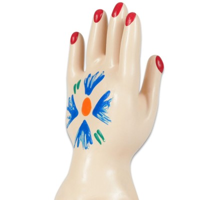 CONDOMERIE - PRESERVATIVOS NOVIDADES PINTADOS Ã MÃO MODELO MÃO 1 - D-243127 - Dona Pimenta
