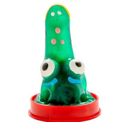 CONDOMERIE - PRESERVATIVOS NOVIDADES PINTADOS Ã MÃO MODELO CROCODILO 1 - D-243130 - Dona Pimenta