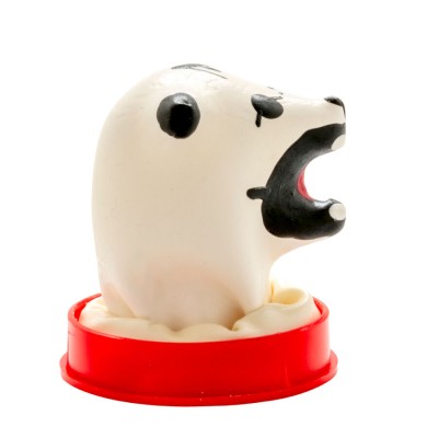 CONDOMERIE - PRESERVATIVOS NOVIDADES PINTADOS Ã MÃO URSO POLAR - D-243132 - Dona Pimenta