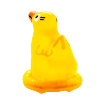 CONDOMERIE - PRESERVATIVOS NOVIDADES PINTADOS Ã MÃO PATO - D-243136 - Dona Pimenta