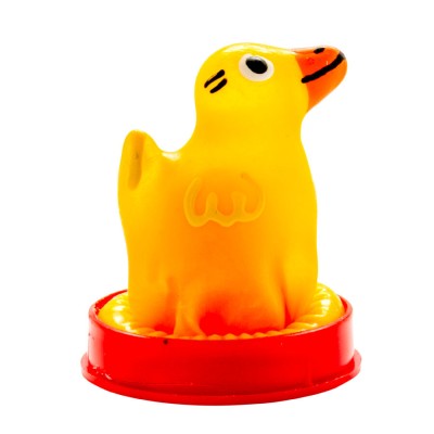 CONDOMERIE - PRESERVATIVOS NOVIDADES PINTADOS Ã MÃO PATO - D-243136 - Dona Pimenta